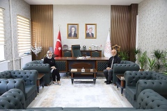 Çifcibaşı, İl Millî Eğitim Müdürü Elif Özbek’i  Ziyaret Etti