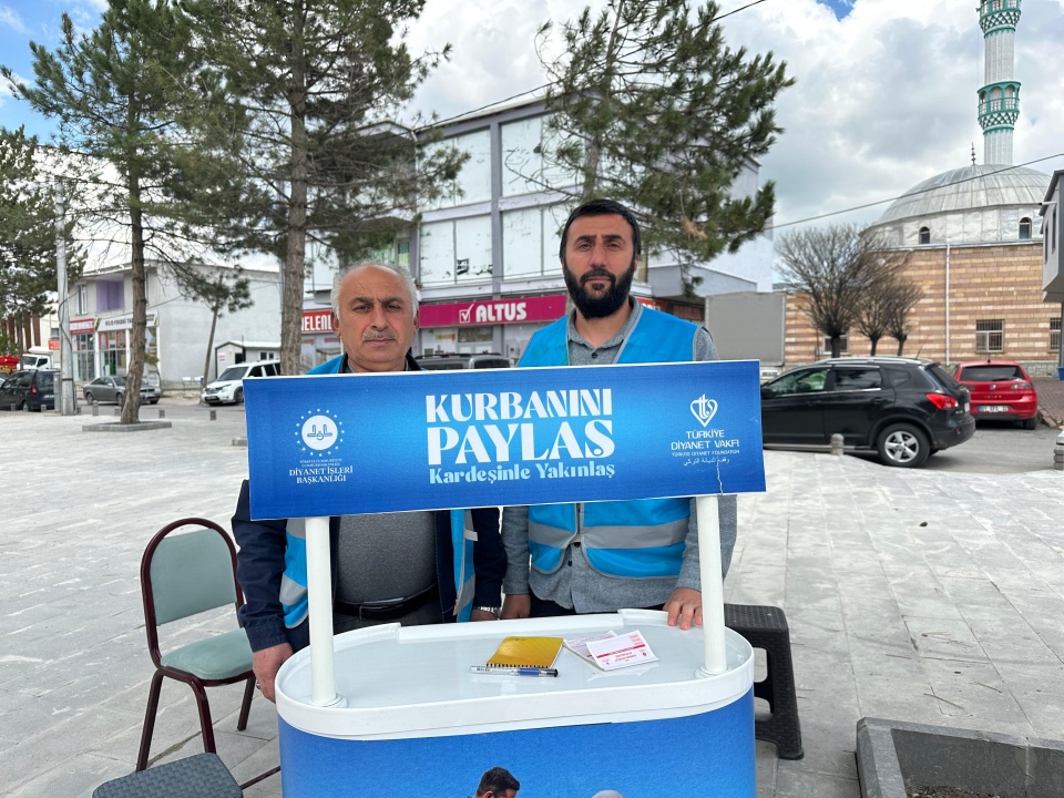 Çiftlik İlçe Müftülüğü kurban bağışı toplamaya başladı