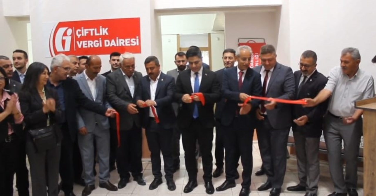 Çiftlik Vergi Dairesi hizmete girdi