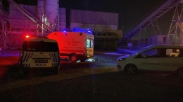 Çimento kamyonunun kapağının çarptığı şoför yaşamını yitirdi   