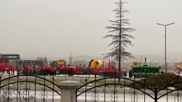 Çöl tozu Niğde’de havanın rengini değiştirdi