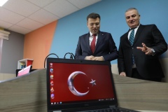 Çukurkuyu beldesinde bilişim sınıfları açıldı