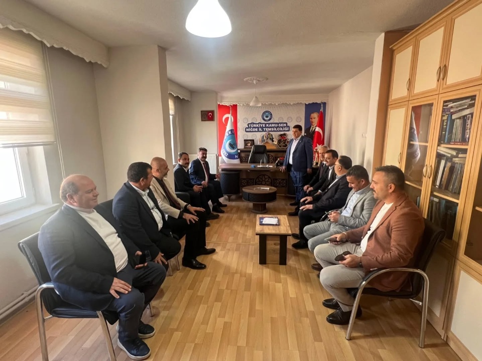 Cumali İnce’den Kamu-Sen Ziyareti