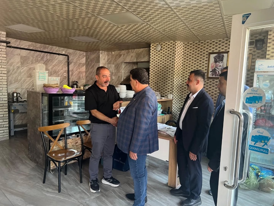 Cumali İnce’den Ulukışla esnafına ziyaret