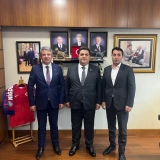 Cumali İnce, Türk Diyanet Vakıf-Sen Heyetini TBMM’de Ağırladı