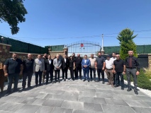 Cumali İnce ve Prof. Dr. Ruhi Ersoy’dan, Servet Yüksel’e taziye ziyareti