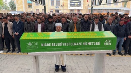 Damadı tarafından öldürülen kayınbaba son yolculuğuna uğurlandı