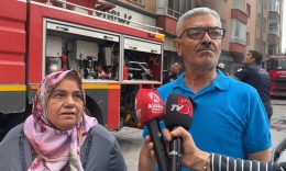 Depoda Çıkan Yangın Yaşlı Çifti Mağdur Etti 