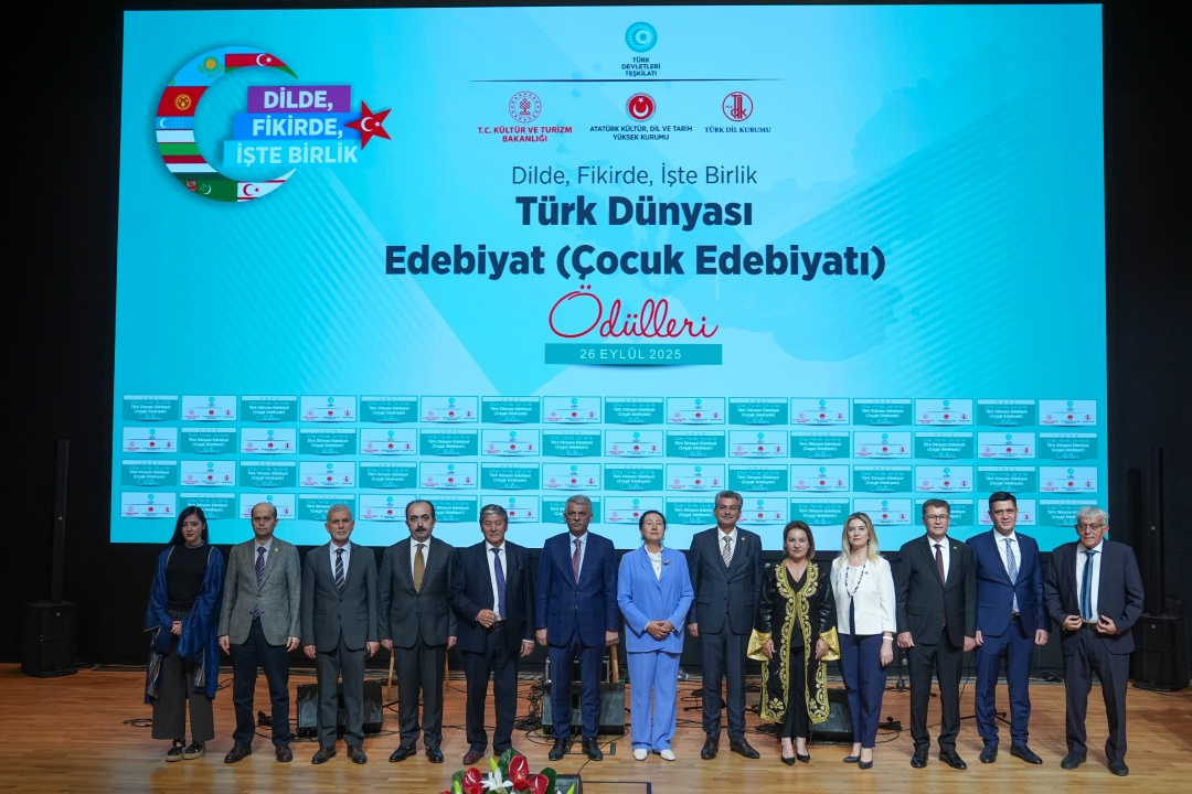 Dilde, Fikirde, İşte Birlik Türk Dünyası  Edebiyat Ödülleri töreni düzenlendi