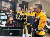 Dr. İnan, 112 çalışanlarının taleplerini yerinde dinledi