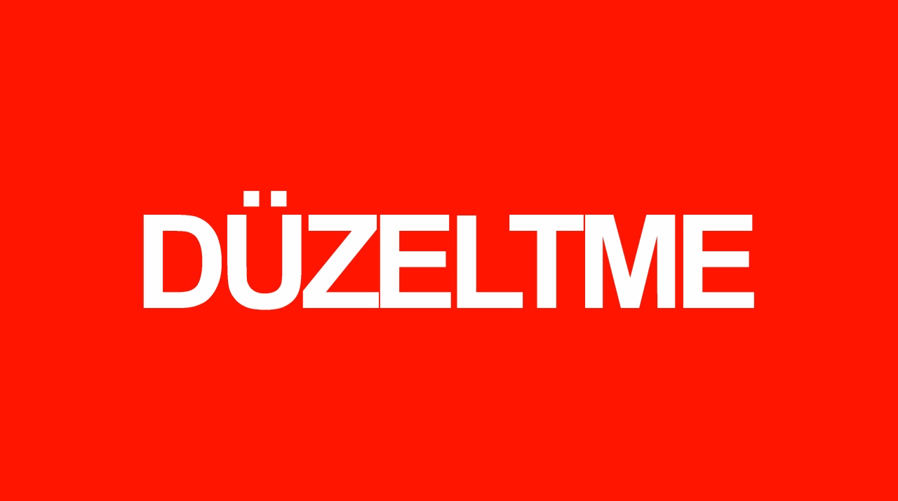 DÜZELTME