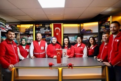 Elif Özbek Kızılay gönüllüleriyle hazırlıklara katıldı