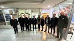 Emniyet Müdürü Özdemir’den gazetecilere kutlama ziyareti