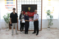 Engelli vatandaş askerlik hayalini gerçekleştirdi