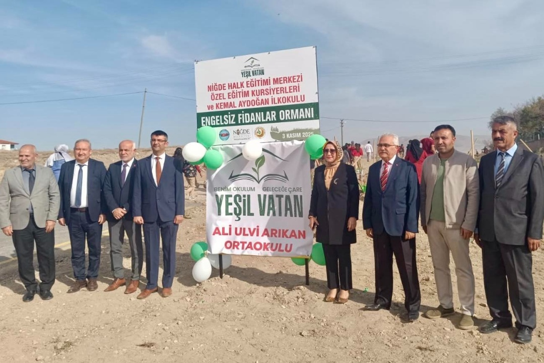 Engelsiz Fidanlar Ormanı’nda Geleceğe Umut Yeşerdi