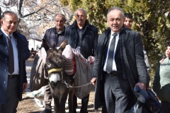 "Eşekli Dostoyevski" Kemerhisar’da kitap sevgisini aşıladı