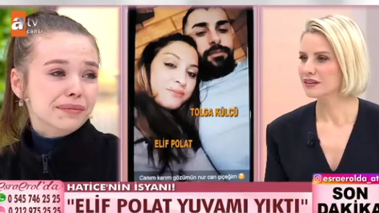 Esra Erol’da Hatice Külcü Kimdir? Elif Polat - Tolga Külcü olayı nedir?