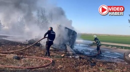 Feci kazada Niğdeli tır sürücüsü hayatını kaybetti
