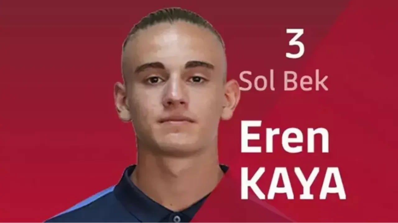 Galatasaray'a Transfer Olan Eren Kaya Kimdir? Mevkii ve Yaşı Nedir?