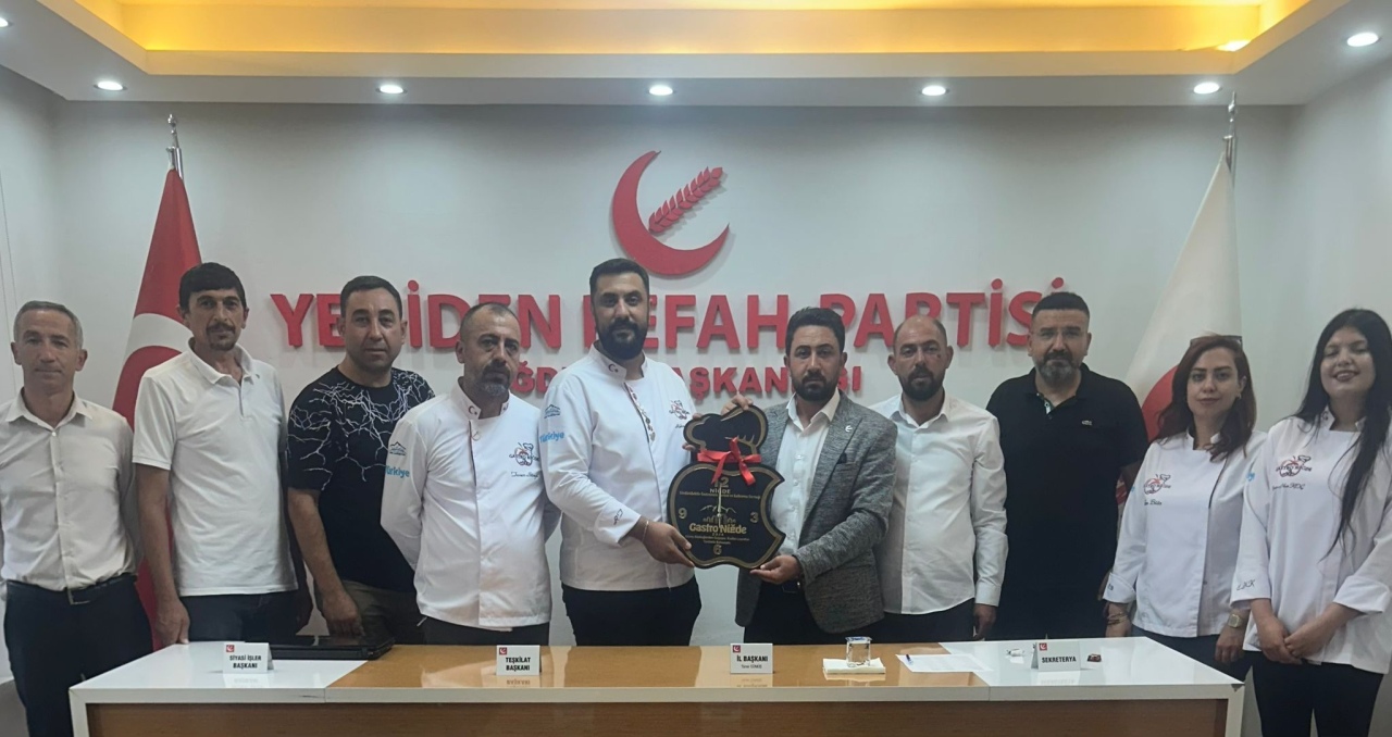 Gastro Niğde'den Yeniden Refah Partisi’ne ziyaret