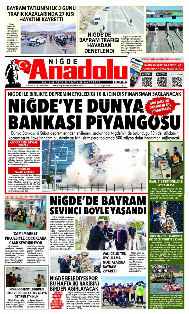  2025-04-02 Gazetesi