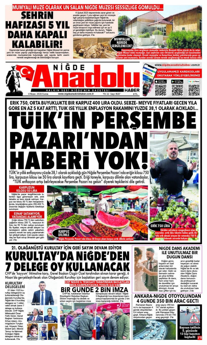  2025-04-04 Gazetesi