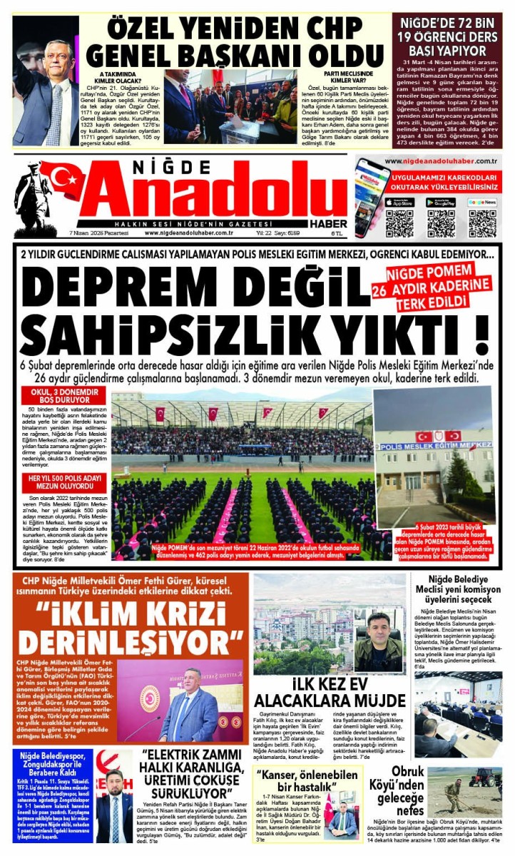  2025-04-07 Gazetesi