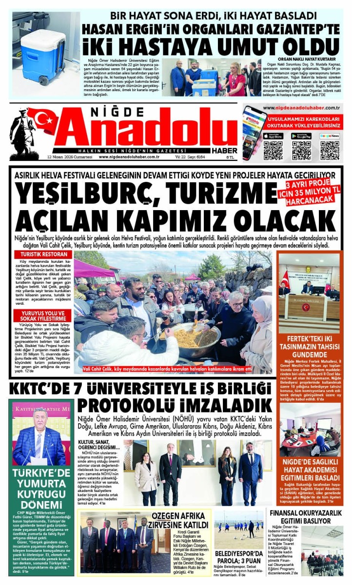  2025-04-12 Gazetesi