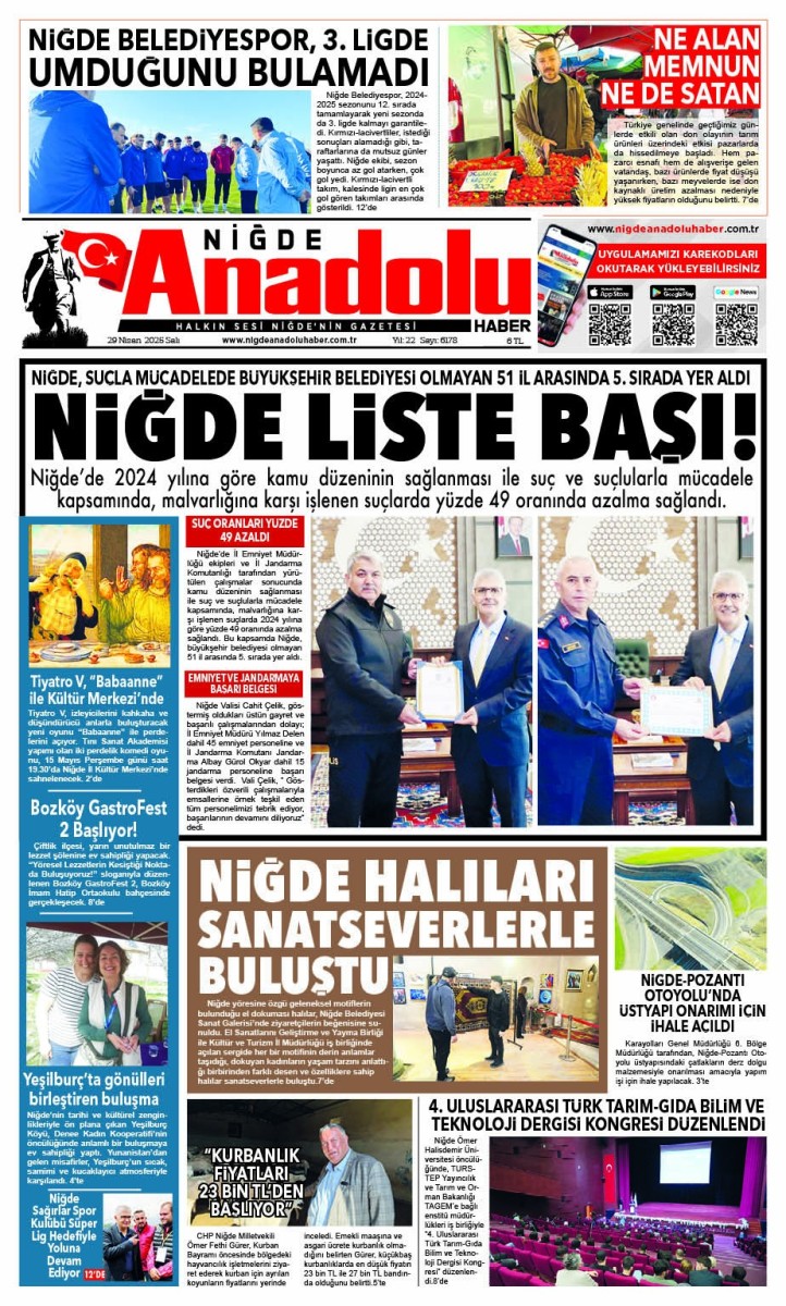  2025-04-29 Gazetesi