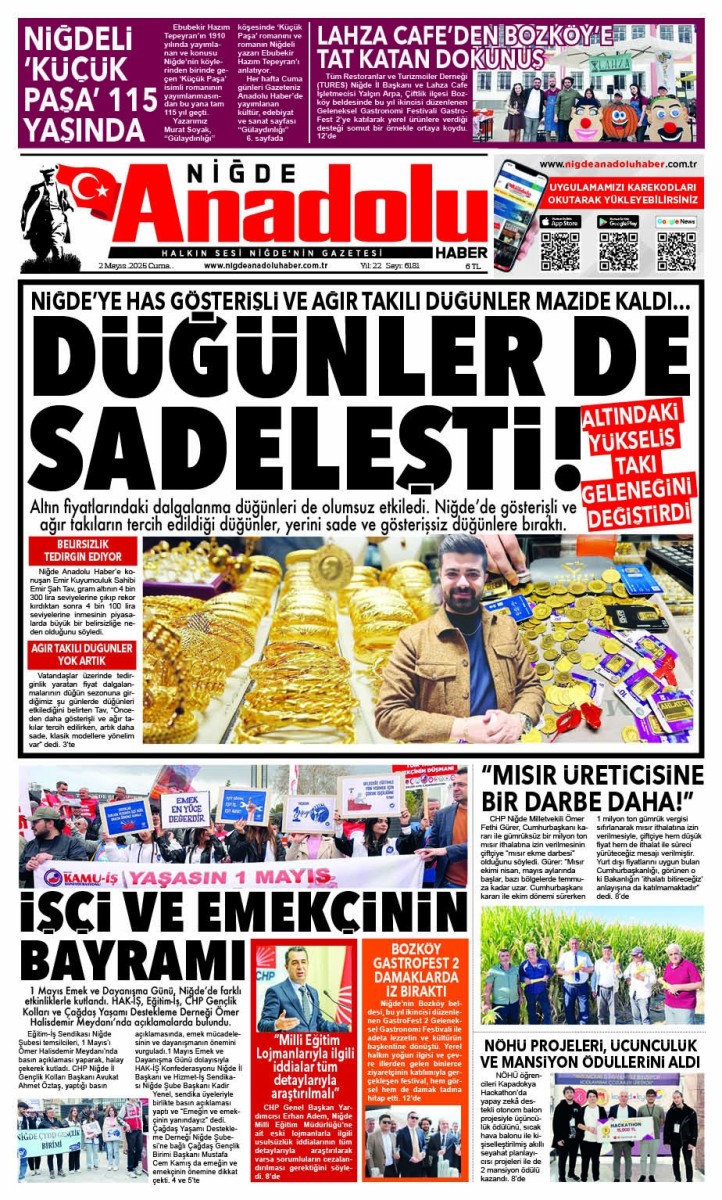  2025-05-02 Gazetesi