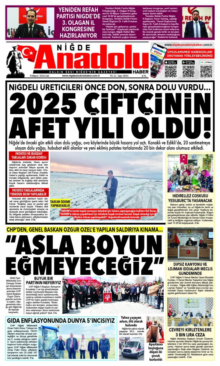  2025-05-06 Gazetesi