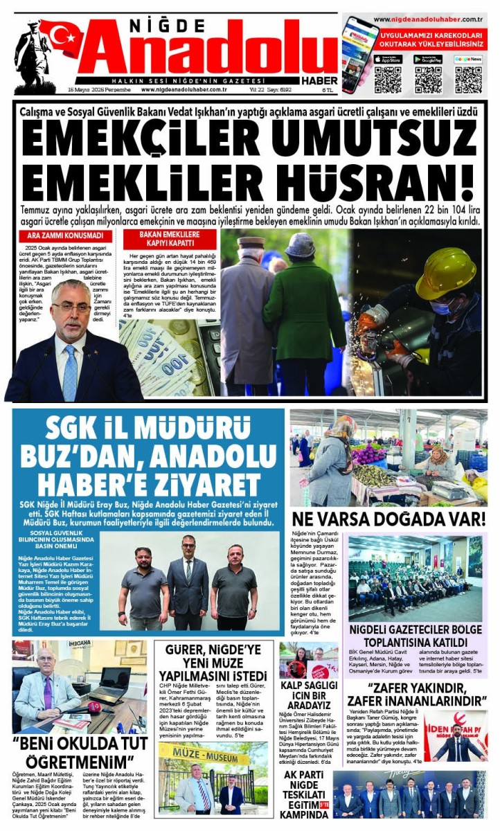  2025-05-15 Gazetesi