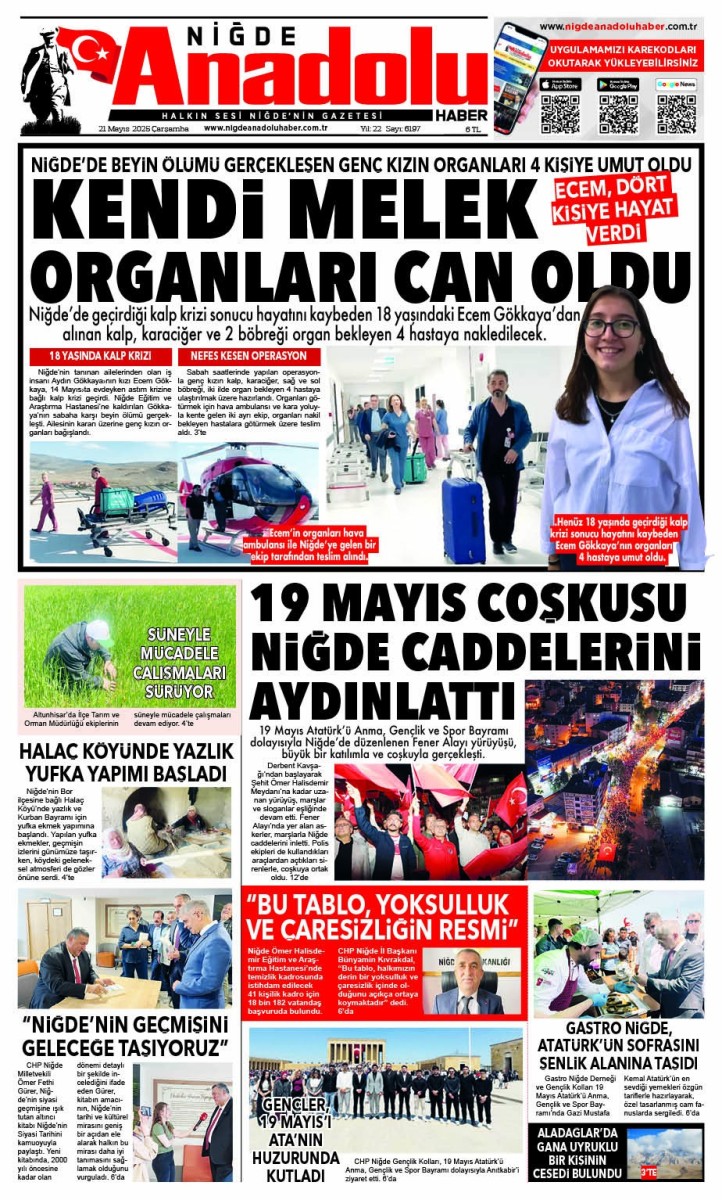  2025-05-21 Gazetesi