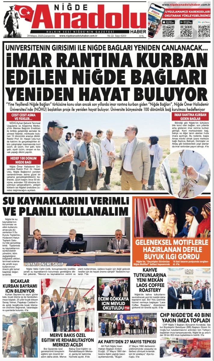  2025-05-28 Gazetesi