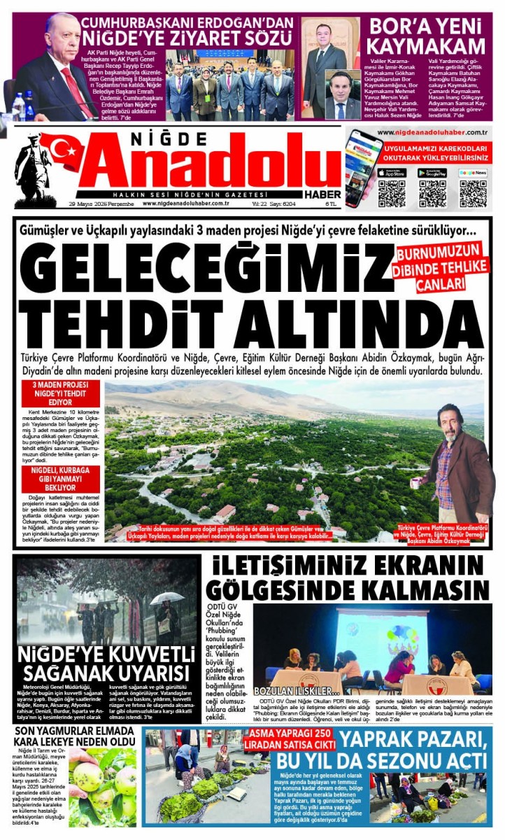  2025-05-29 Gazetesi