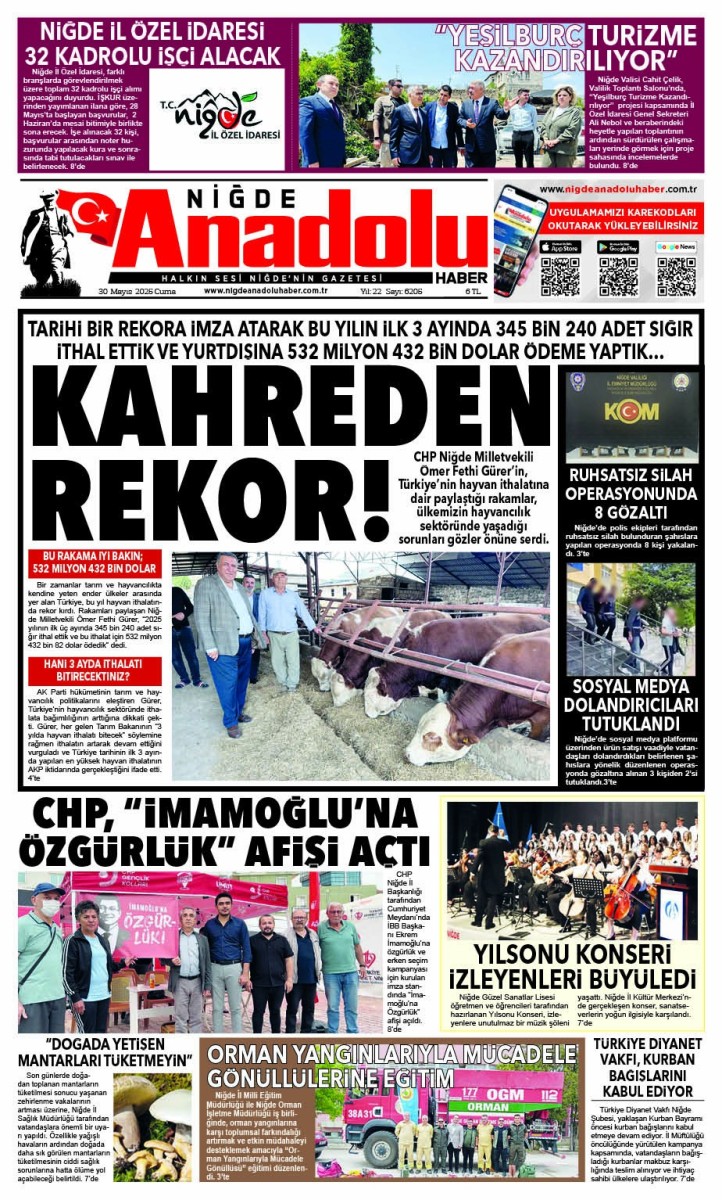  2025-05-30 Gazetesi