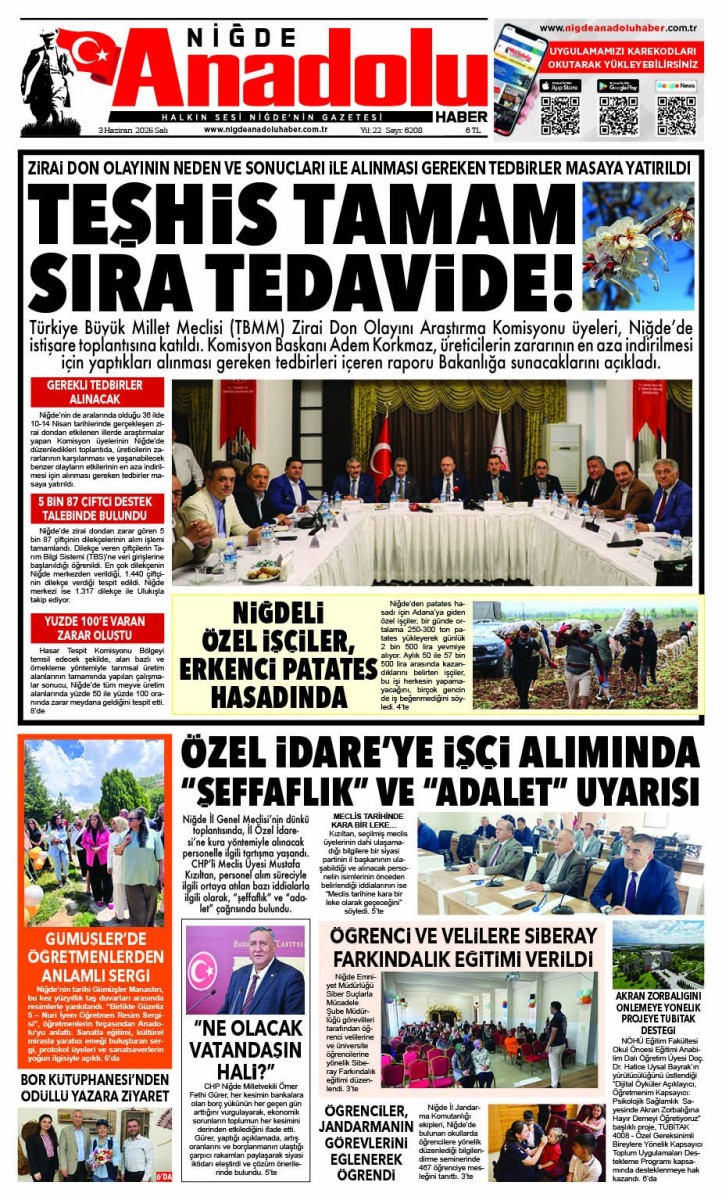 2025-06-03 Gazetesi
