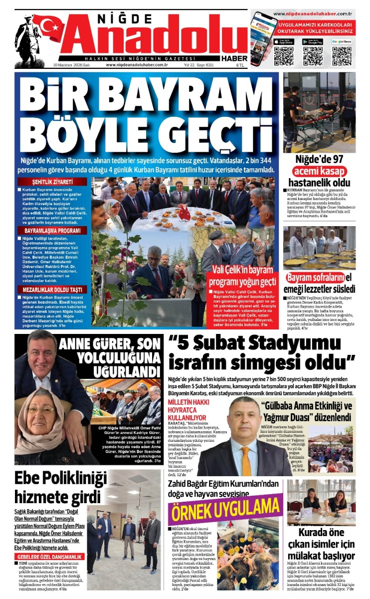  2025-06-10 Gazetesi