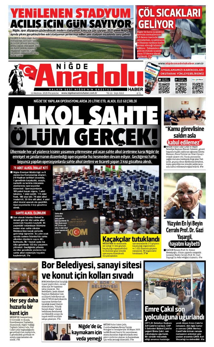  2025-06-12 Gazetesi