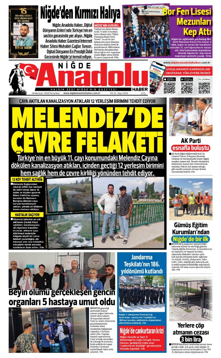  2025-06-16 Gazetesi