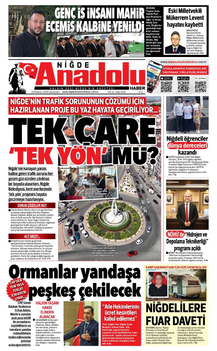  2025-06-18 Gazetesi