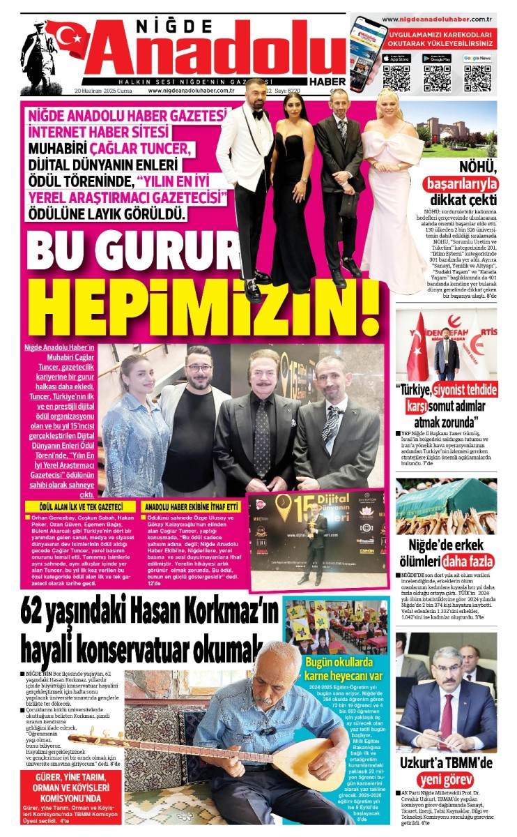  2025-06-20 Gazetesi