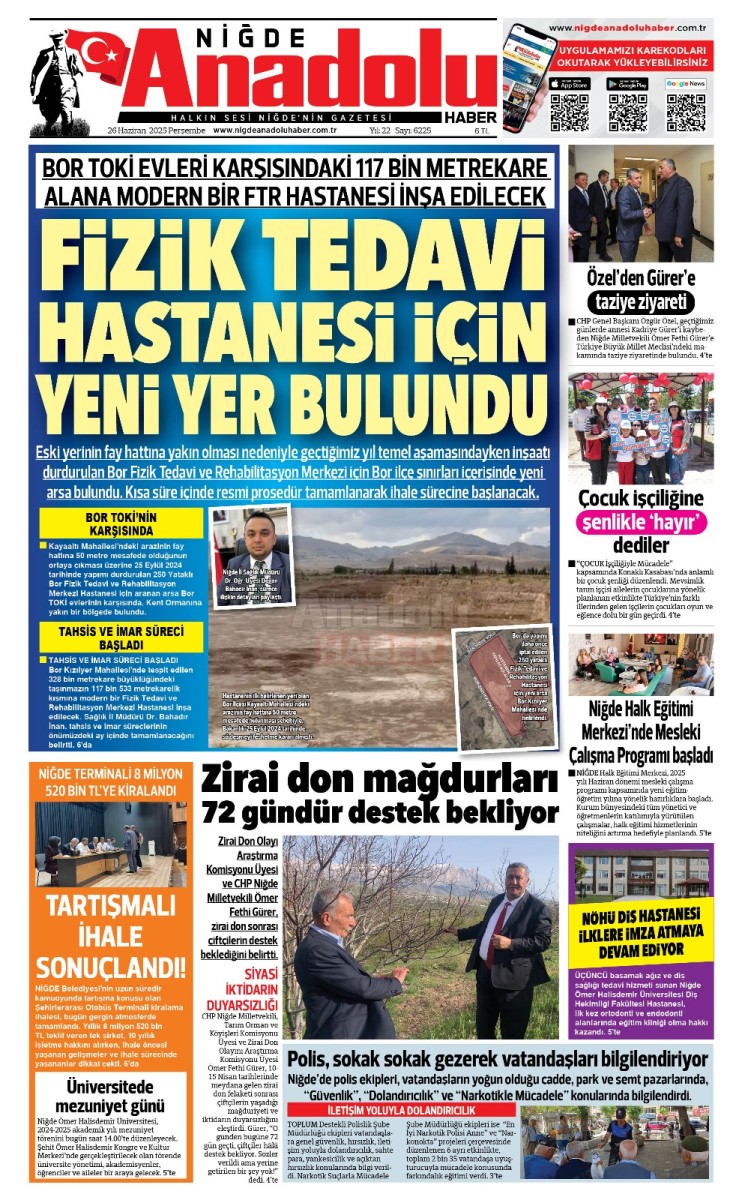  2025-06-26 Gazetesi