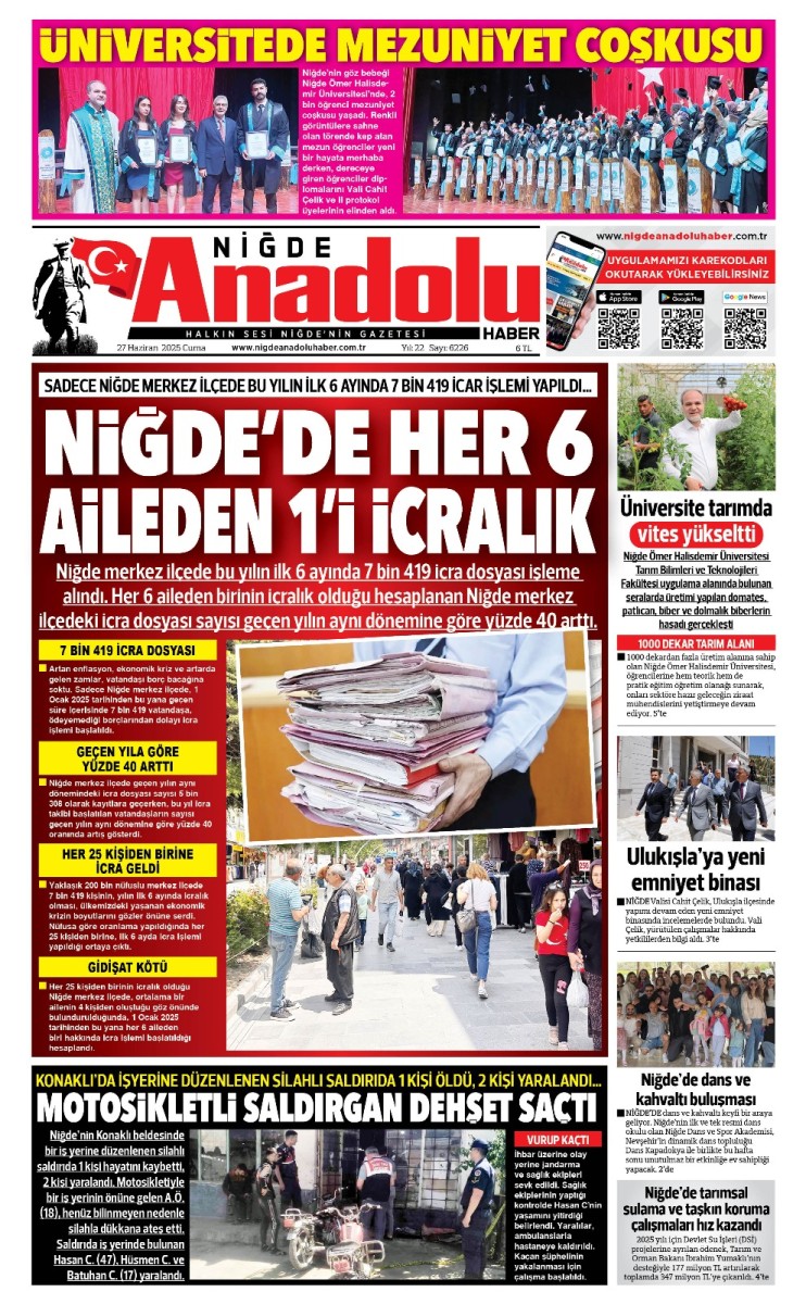  2025-06-27 Gazetesi
