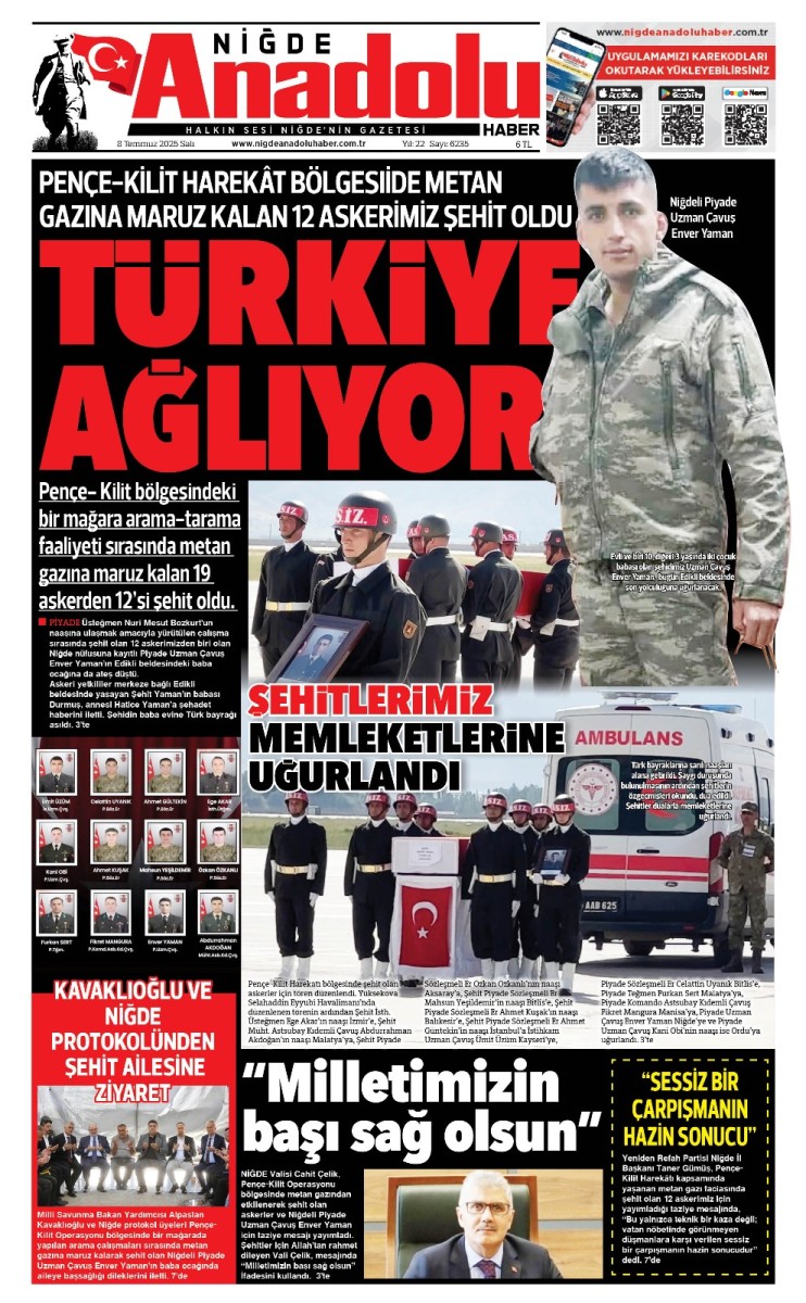  2025-07-08 Gazetesi