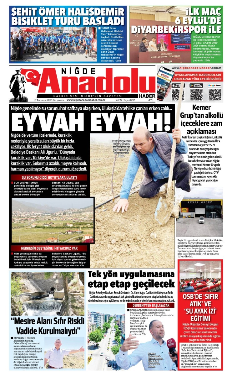  2025-07-10 Gazetesi