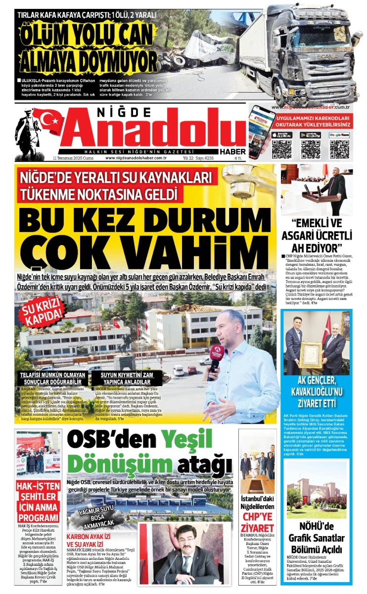  2025-07-11 Gazetesi