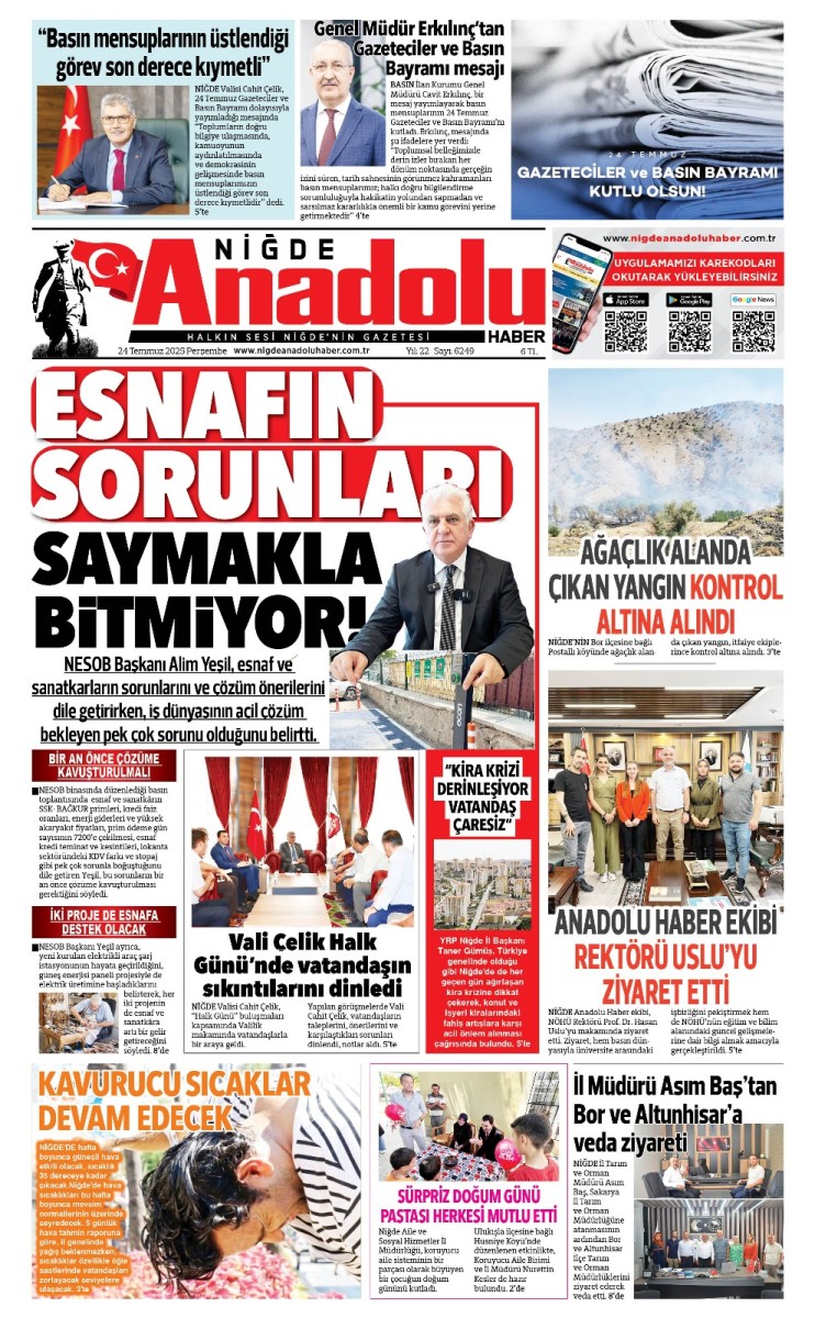  2025-07-24 Gazetesi