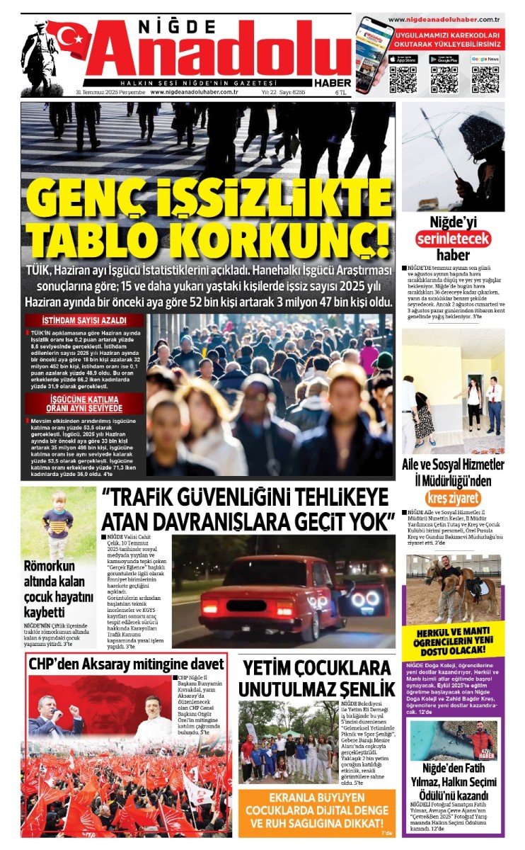  2025-07-31 Gazetesi