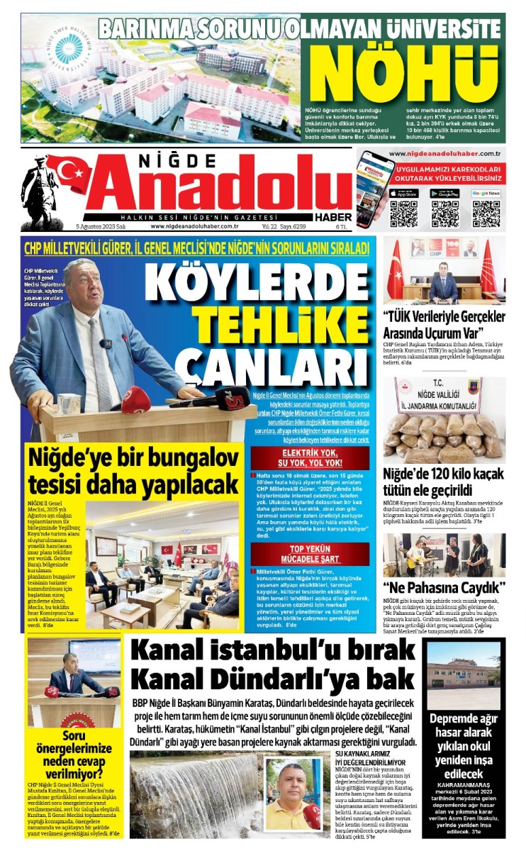  2025-08-05 Gazetesi